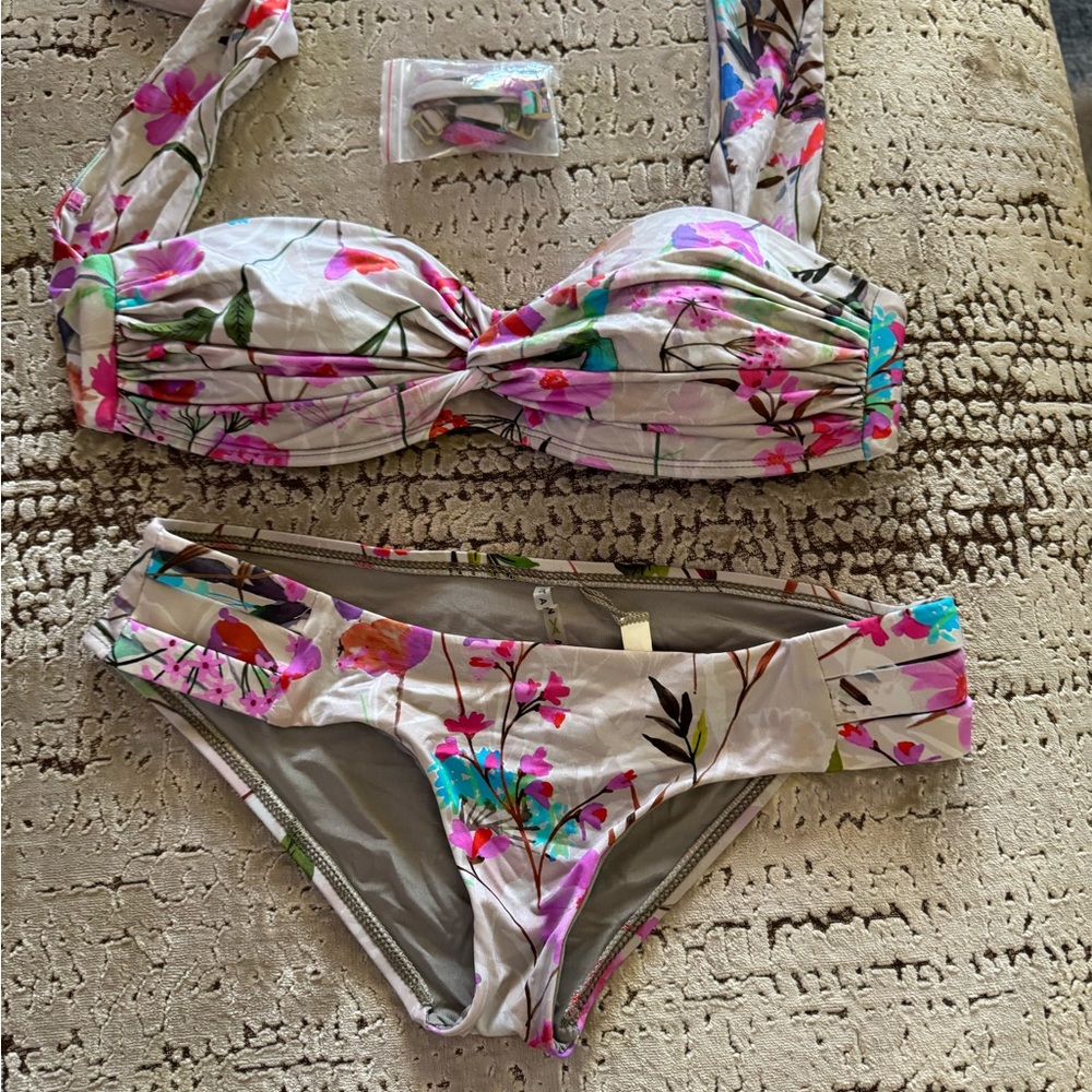 Vitamin A Floral Bikini Set - Multicolor